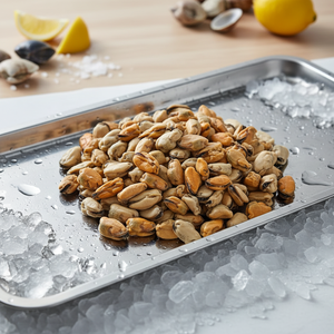 Venta al por mayor caliente IQF congelado hervido mejillón carne cocida mariscos del proveedor de China - Product Image 1