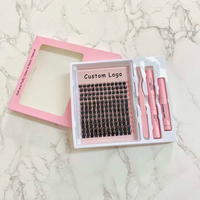 Kit de cils en grappe personnalisés en gros – Kits de cils en grappe DIY personnalisables avec logo sur mesure