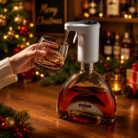 Distributeur de vin électrique intelligent pour cadeau de Noël, verseur automatique numérique de liqueur, aérateur de whisky USB pour les fêtes et le bar à domicile
