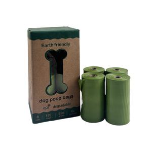 Sacs à crottes pour chiens, 8 rouleaux dégradables, prêts à être expédiés, Earth Friendly - Product Image 5