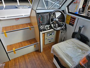 Lancha Patrullera de Aluminio de Alta Velocidad de 6.5 Metros/21.3 Pies con Motor Fuera de Borda, Bote de Trabajo para 8 Personas, 30-55 km/<span class=keywords><strong>h</strong></span>, 90-150 Caballos de Fuerza, en Venta - Product Image 2