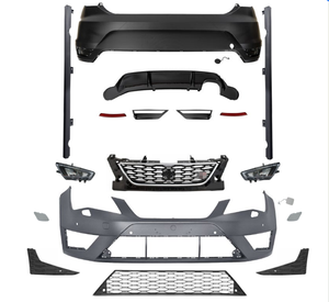 Kit de Carrocería Modificado y Mejorado para <span class=keywords><strong>Seat</strong></span> <span class=keywords><strong>Leon</strong></span> <span class=keywords><strong>FR</strong></span> 2013 2014 2015 2016 <span class=keywords><strong>2017</strong></span>, Kit de Carrocería, Parrilla Delantera, Parachoques, Faldones Laterales de Repuesto - Product Image 1