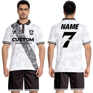Custom Jersey Mannen Jongen Aanpassen Logo Voetbal T-Shirts Sportkleding Vrouwen Futsal Sportkleding Training Trainingspak Set - Product Image 2