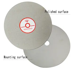 Diamond Grinding Disc 300mm 32mm Arbor Hole Water Mill Diamond Crystal Gem Jade Carved Ceramic Glass Advanced Grinding Disc