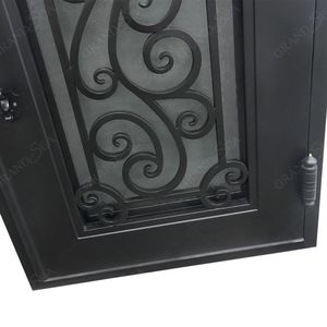 Fabricante de Elegantes Diseños de Puertas de Hierro Forjado para Entrada Principal - Product Image 5