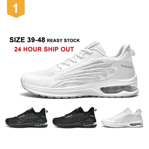 <span class=keywords><strong>Tenis</strong></span> Deportivos de Moda para Hombre de Gran Venta con Cámara de Aire para Correr, Ligeros, Transpirables, para Gimnasio, Trotar y Caminar - Product Image 2