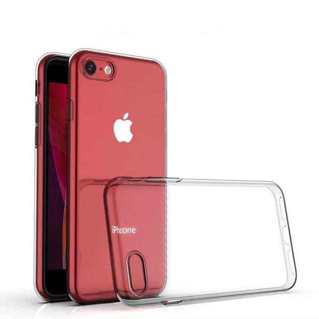 Soft TPU Transparent Clear Case Mobile Phone Case for Iphone SE (2020)