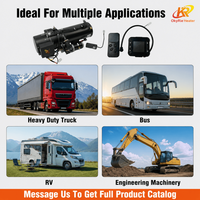 Chauffe-eau de stationnement diesel 15KW 12V 24V avec préchauffeur moteur et télécommande LCD pour camion, camping-car, bateau, voiture – Direct Usine