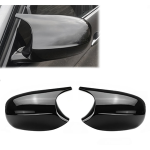 Jeu de capuchons de rétroviseurs style M pour BMW E81 / E82 / E87 / E88, noir brillant - Product Image 4