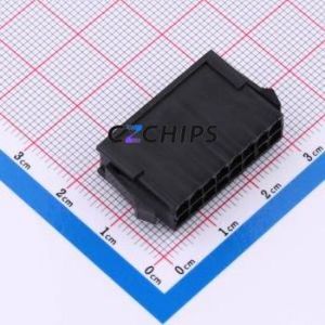 43020-16R Housing (Wire-to-Board / Wire-to-Wire) P=3mm Connector ( Jack Structure: 2x8P )( Pitch: 3mm )( Row Spacing: 3mm ) - Product Image 2