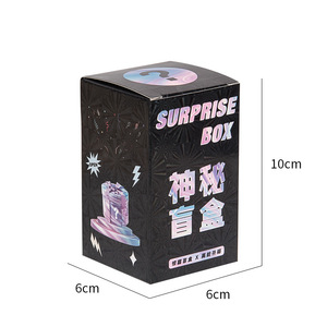 กล่องเปล่าตาบอด12รูสำหรับอินเทอร์เน็ตเซอราเมตี้น่ารักโชคดีกล่องใส่โชว์แบบเป็นชุดขนาดเล็กออกแบบได้ตามต้องการ - Product Image 4