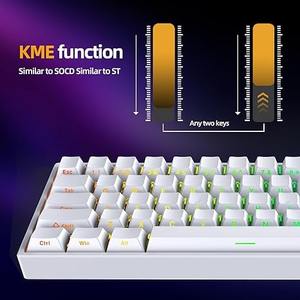 <span class=keywords><strong>Clavier</strong></span> mécanique IROK ND63 à déclenchement rapide, interrupteur magnétique, <span class=keywords><strong>clavier</strong></span> de jeu filaire programmable RGB pour jeux Win/Mac - Product Image 5