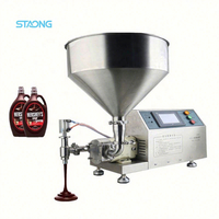 Machine de remplissage semi-automatique à injection quantitative pour pâtes alimentaires et produits chimiques quotidiens