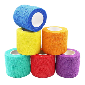 Venda Deportiva Autoadhesiva Impermeable, Elástica, Transpirable, de Material No Tejido, Cinta Atlética de 2 Pulgadas x 5 Yardas, CE - Product Image 2