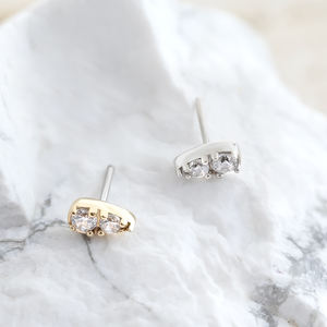 Aurien, Gran Oferta, Anillo de Nariz Pequeño de Oro Sólido de 14K, Sin Rosca, con Zirconia Cúbica, para Labret, Hélix, Cartílago, Joyería Fina para Piercing Corporal - Product Image 3