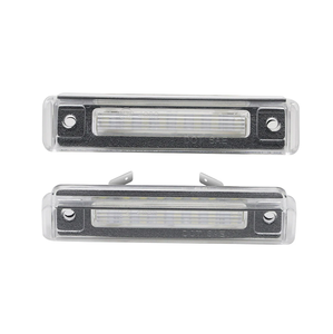 2 pièces CANbus sans erreur LED blanc numéro <span class=keywords><strong>feux</strong></span> de <span class=keywords><strong>plaque</strong></span> d'<span class=keywords><strong>immatriculation</strong></span> pour Benz e-class W124 S124 SL-Class R129 Kombi - Product Image 4