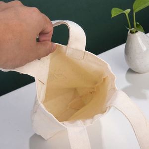 Eco-friendly Canvas Cup Sleeve Holder Bag Custom Printing Canvas Coffee Bag Portable Water/wine/<b>umbrella</b> Bag Bottle Bag - Product Image 3