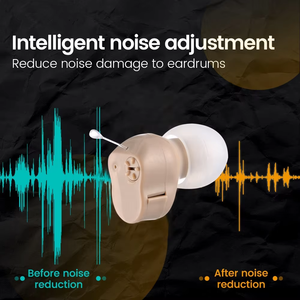 위대한 귀 중국 Audifonos Para Sordos 계정 가장 많이 판매 도매 하이 퀄리티 Cic 의료 귀에 작은 보청기 - Product Image 3