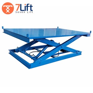 1000kg 1m 3 मीटर मंजिल हाइड्रोलिक फ्रेट कैंची चोर बिजली कार्गो माल सामग्री में फूस ट्रेलर लिफ्ट मंच चीन - Product Image 6