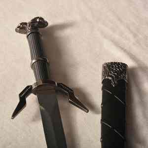 Populaire 37cm 0.2kg le Witchers Geralt Aerondight Lady of Lake <span class=keywords><strong>Sword</strong></span> pour la collection Cosplay - Product Image 4