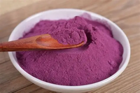 Poudre d'extrait de racine de patate douce violette de qualité alimentaire, agent colorant naturel, vitamine, végétarien, vente en gros en fût