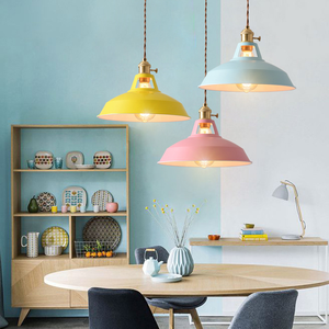 Simig illuminazione nordica stile industriale <span class=keywords><strong>Vintage</strong></span> Macaron lampada a sospensione di medie dimensioni per soggiorno ristorante bar tavolo da pranzo - Product Image 2