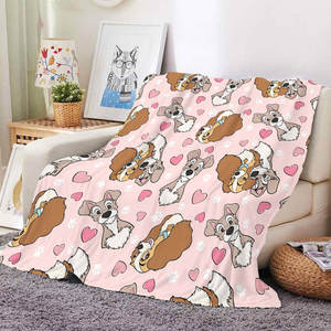 कारखाने थोक उच्च गुणवत्ता वाले वैलेंटाइन्स प्यारा बेबी कंबल क्रिसमस कार्टून कंबल प्यारा बिस्तर सोफे यात्रा कंबल - Product Image 3