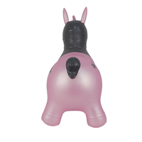Jouets éducatifs trémie gonflable licorne saut à cheval intérieur et extérieur jouet pour les tout-petits et les enfants garçons et filles