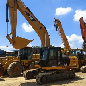 รถขุดไฮดรอลิกตีนตะขาบ Caterpillar CAT 330C มือสอง ระบบไฮดรอลิกเดิมๆ ชั่วโมงการทำงานต่ำ ประสิทธิภาพเสถียร - Product Image 1