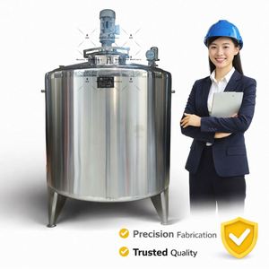 Industrial Stainless Steel Liquid Mixer Machine Equipment Liquid Stainless Steel Heating Mixing Tank - Product Image 4