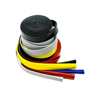 Manchon de protection tubulaire en fibre isolante, ignifuge et résistant aux hautes températures <span class=keywords><strong>pour</strong></span> <span class=keywords><strong>tuyaux</strong></span> d'huile hydraulique - Product Image 1