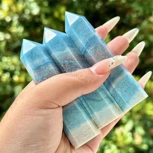 คริสตัลเฮมิมอร์ไฟต์ โทรลไลต์ คุณภาพสูง ขายส่ง สำหรับการบำบัดรักษา หินธรรมชาติ สำหรับตกแต่งบ้านอย่างมีเอกลักษณ์และเป็นของขวัญวันหยุด - Product Image 5