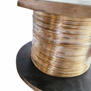 <span class=keywords><strong>Fil</strong></span> rond en <span class=keywords><strong>laiton</strong></span> CuZn35Pb1 C34000 à faible prix, 0,5 mm, 1 mm, 1,5 mm, 3 mm, taille personnalisée, pour tuyaux de transport sous-marin - Product Image 1