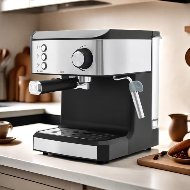 Family Favorite Experience Barista-Quality Coffee at Home With Our One-Touch Espresso Machine and Quick Brewing Technology