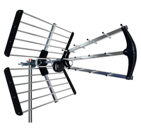OEM/ODM 95KM Outdoor UHF 470-790/694MHz Yagi Digital HDTV Antenne 12-18dB Verstärkung Kunststoff Aluminium 4K Freeview 4G/5G Filter Antenne