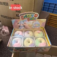 Jouets en plastique souple à texture croustillante en forme de donut et de patte de chat, édition thérapeutique, best-seller transfrontalier, fabricant en gros