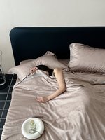Housse de coussin enveloppante moderne, lavable en machine, respirante, rafraîchissante, écologique, 100% Lyocell, pour la maison et l'hôtel