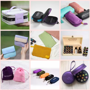 Petites pochettes de rangement pour huiles essentielles de 10 ml, en feutre résistant à l'eau, tendance, portables, sac à main, logo personnalisé - Product Image 6