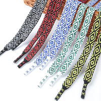 Logo personnalisé Cordon de serrage en nylon pour sweats à capuche Chapeaux Pantalons Ceintures Lacets Imprimé Jacquard Cordon de serrage Corde