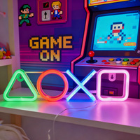 Enseignes lumineuses LED néon, lampes néon USB de formes variées pour la décoration murale, chambre, bar, fête, Noël