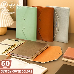 Agenda Settimanale e Giornaliera Personalizzabile in Morbida Pelle PU di Lusso, Formato A5, Stampa Logo, Carta Offset, Forniture per Ufficio, Senza Data - Product Image 1