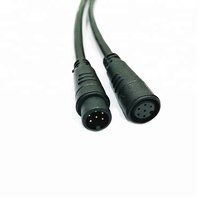 Câble de connecteur de batterie M8 étanche Ebike 2pin 3Pin 4pin 5pin 6pin mâle femelle fil de connecteur étanche