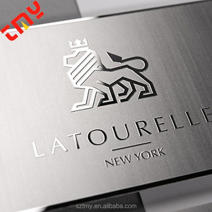 Оптовая продажа, современные Персонализированные Роскошные 0,8 мм Толстые пользовательские гравировки лазерная гравировка пустая нержавеющая сталь зеркало металлическая визитная карточка - Product Image 4