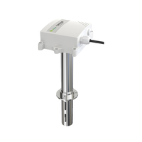 Sensores de Monitoreo de Gases Múltiples Ecosentec Digitales LED para Medición de Calidad del Aire Interior, Tipo de Montaje en Tubería con Brida, Transmisor de Gases