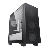 GAMEMAX- 2022 nouvelle conception de boîtier d'ordinateur de jeu d'usine Micro ATX PC HD USB3.0 boîtier d'ordinateur en verre trempé et tours