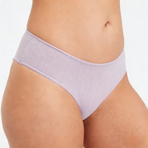 <span class=keywords><strong>Slip</strong></span> da <span class=keywords><strong>Donna</strong></span> in Fibra di Bambù Viola, Morbidi e Traspiranti, Intimo Femminile per Uso Quotidiano, Mutandine Personalizzate - Product Image 2
