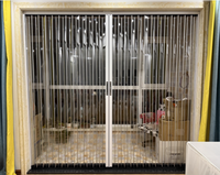 Porte coulissante pliable en aluminium sur mesure pour cuisine, design moderne, étanche, pour salon