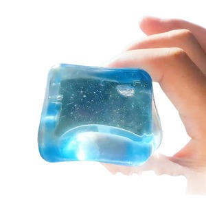 Square Decompression Toy Flow Mark Ice Cube Pinch Lecon Yi Useful Tool for Pressure Reduction Hot Sale Malt Sugar Slow <b>Rebound</b> - Product Image 5