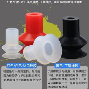 Accesorios para Brazos Robóticos, Ventosas de Vacío B5/B8/B10/B15, Resistentes a Altas Temperaturas, para Máquinas de Moldeo por Inyección Neumática - Product Image 3