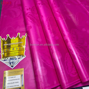 LY19 Tissu Bazin <span class=keywords><strong>Riche</strong></span> Africain de Haute Qualité Coton Brodé d'Autriche <span class=keywords><strong>Pagne</strong></span> Bazin Original pour Fêtes au Nigéria - Product Image 6